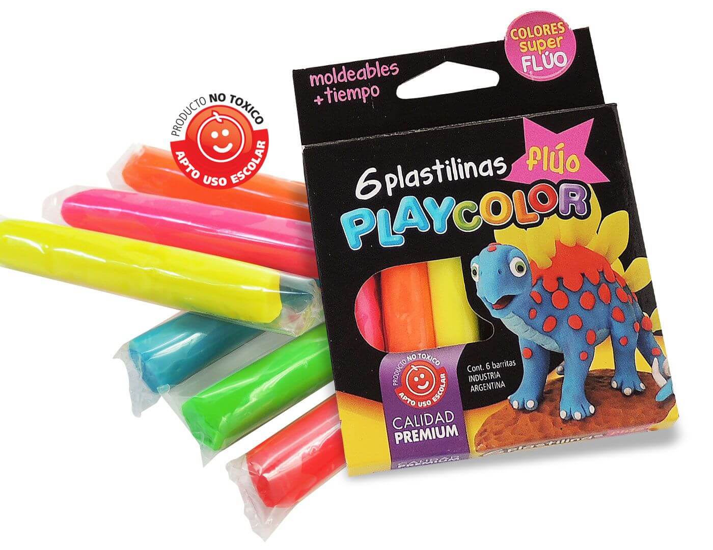 plastilina fluo